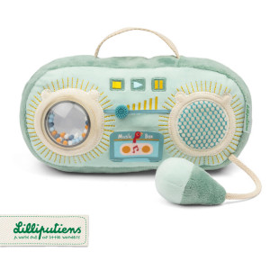 Lilliputiens Przytulanka aktywizująca do zabawy Radio Smok Joe 9m+- sklep z zabawkami online