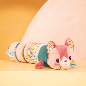 Lilliputiens Wałek dźwiękowy 4-elementowy Kotka Jeanne 6 m+- sklep z zabawkami online