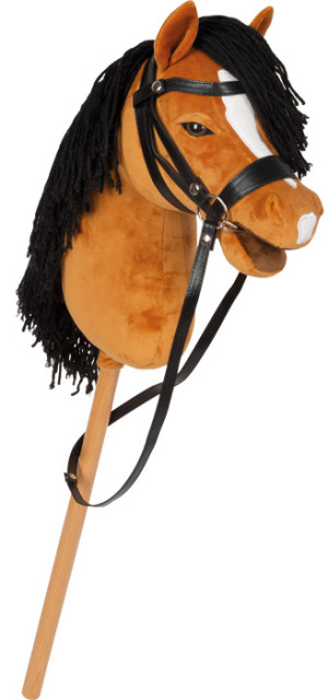 Koń na kiju Melody brązowy Hobby Horse Small Foot- sklep z zabawkami online