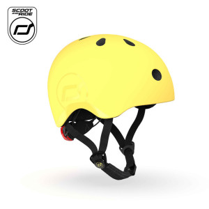 SCOOTANDRIDE Kask S-M dla dzieci 3+ Lemon- sklep z zabawkami online