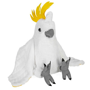 Papuga Kakadu maskotka dla dziecka 30 cm Cuddlekins Wild Republic- sklep z zabawkami online