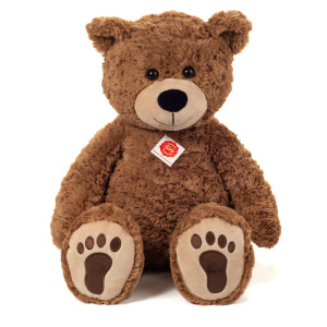 Maskotka miś pluszowy Brown 55 cm z haftowanymi łapkami Teddy Hermann- sklep z zabawkami online