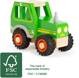 Drewniany Traktor Urbio Small Foot Design- sklep z zabawkami online