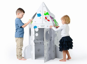 Kartonowy domek dla dzieci Niezwykła Rakieta Tektorado- sklep z zabawkami online