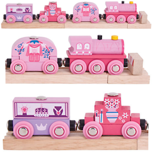Różowy pociąg księzniczki, Bigjigs Rail- sklep z zabawkami online