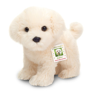 Maskotka Maltańczyk stojący 25 cm Teddy Hermann- sklep z zabawkami online