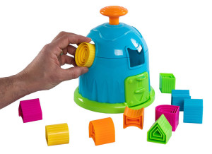 Sorter dla dzieci Fabryka Kształtów Fat Brain Toys- sklep z zabawkami online