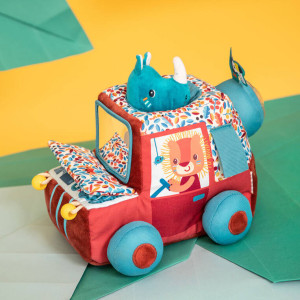 Lilliputiens Samochód wielofunkcjny Safari Lew Jack 9 m+- sklep z zabawkami online