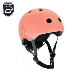 SCOOTANDRIDE Kask S-M dla dzieci 3+ Peach- sklep z zabawkami online