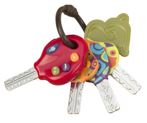 Zestaw kluczy samochodowych z pilotem B.Toys- sklep z zabawkami online