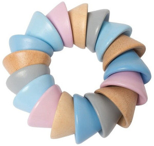 Pastelowy gryzak drewniany Manhattan Toy- sklep z zabawkami online