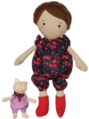 Lalka Freddie z małym kotkiem Manhattan Toy Playdate Friends- sklep z zabawkami online