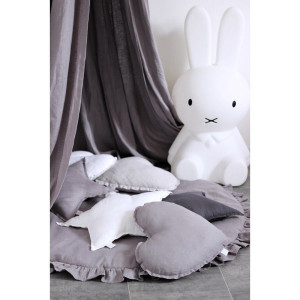 Mata do zabawy falbanka z lnu shark Cotton Sweets- sklep z zabawkami online
