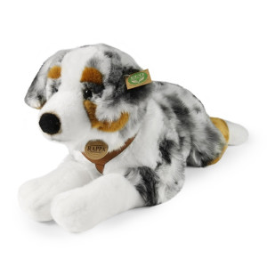 Pluszowy owczarek australijski z szelkami 61cm ECO-FRIENDLY Rappa- sklep z zabawkami online