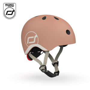 SCOOTANDRIDE Kask XXS-S dla dzieci 1-5 lat Mocha- sklep z zabawkami online