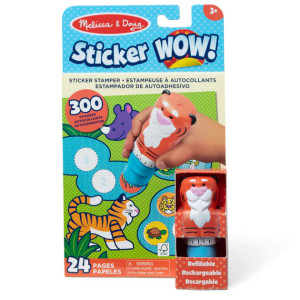 Stempel z naklejkami Sticker Wow Tygrys Melissa and Doug- sklep z zabawkami online