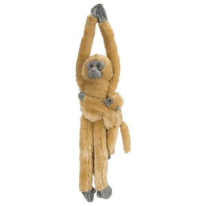 Małpka Langur z dzieckiem maskotka 50 cm Hanging Wild Republic- sklep z zabawkami online