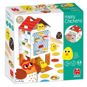 Gra dla dzieci Happy Chickens Goula- sklep z zabawkami online