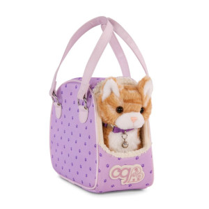 Prążkowany kotek w torebce Hop in Cat Carrier Our Generation- sklep z zabawkami online