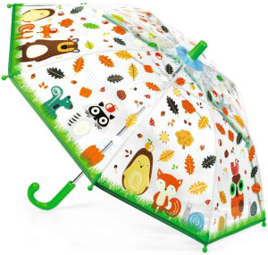 Parasol przeciwdeszczowy dla dzieci leśne zwierzątka Djeco- sklep z zabawkami online