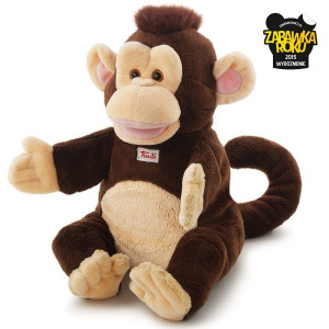 Pacynka na rękę, małpa, 25 cm- sklep z zabawkami online