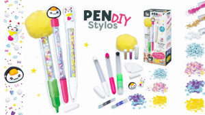 Zestaw diy długopisy i mazak Kawaii Buki- sklep z zabawkami online