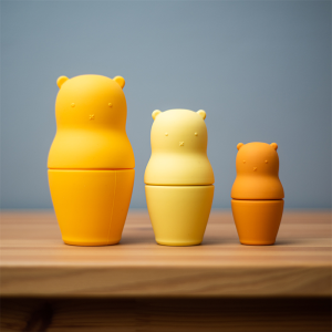 Zabawka edukacyjna dla niemowląt Niedźwiedzie w gnieździe Bigjigs Toys- sklep z zabawkami online