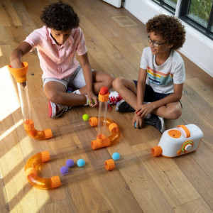 Labirynt dla piłeczek Dmuchawa Air Toobz Fat Brain Toys- sklep z zabawkami online