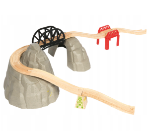 Górski zestaw do kolejki, 12 elementów, Bigjigs Rail- sklep z zabawkami online