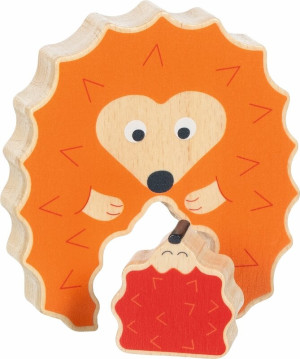 Układanka drewniana Stojący Jeż Goki- sklep z zabawkami online