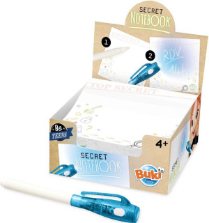 Sekretne karteczki z magicznym długopisem NB002 Buki- sklep z zabawkami online