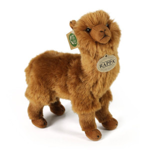 Pluszowy brązowa lama 28 cm Rappa- sklep z zabawkami online