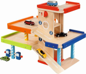 Drewniany parking Goki- sklep z zabawkami online