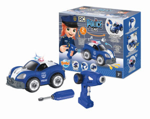 Wóz policyjny do skręcania zdalnie sterowany Buki- sklep z zabawkami online