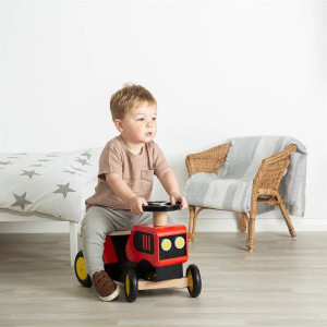 Drewniany jeździk traktor Bigjigs- sklep z zabawkami online