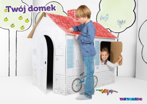 Zabawka z tektury dla dzieci Twój domek Tektorado- sklep z zabawkami online