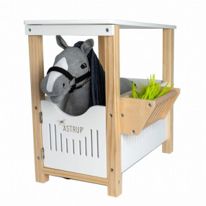 Stajnia drewniana dla konika Minis 30 cm Astrup- sklep z zabawkami online