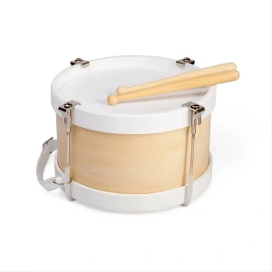 Drewniany Bębenek dla Dzieci BigJigs Toys 37090 Naturalne Instrumenty Muzyczne- sklep z zabawkami online