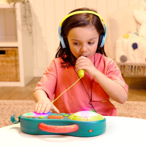 Konsola DJ-a do miksowania muzyki MiniMixer B.Toys- sklep z zabawkami online