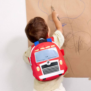 Lassig Plecak mini Tiny Drivers Wóz strażacki- sklep z zabawkami online