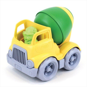 Samochód Żółto-zielona betoniarka Green Toys- sklep z zabawkami online