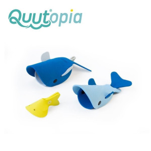 QUUT Zestaw puzzli piankowych 3D Quutopia Wieloryby- sklep z zabawkami online