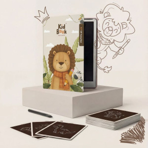 KidBook Tablet graficzny do rysowania dla dzieci Safari Kidinex- sklep z zabawkami online