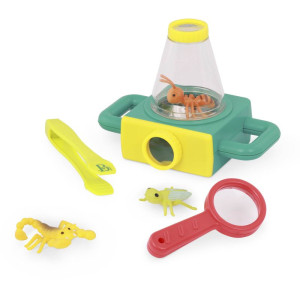 Mikroskop dla dzieci zestaw małego miłośnika owadów z lupą i naklejkami Little Explorer Pack B.toys- sklep z zabawkami online