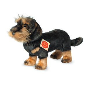 Maskotka Jamnik Szorstkowłosy stojący 28 cm Teddy Hermann- sklep z zabawkami online