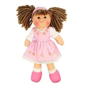 Pluszowa lalka Ewelinka Bigjigs Toys- sklep z zabawkami online