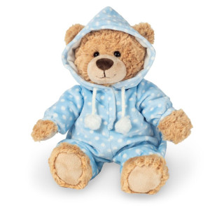 Maskotka miś pluszowy 30 cm w niebieskiej piżamie Teddy Hermann- sklep z zabawkami online