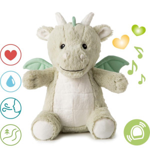 Cloud b® LoveLight Buddies Drake the Dragon™ - Szumiący Smok z czujnikiem ruchu i pozytywką- sklep z zabawkami online