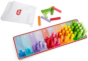 Zestaw matematyczny klocki do nauki liczenia Bigjigs- sklep z zabawkami online