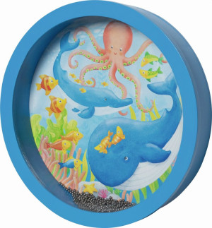 Drewniany bębenek dla dzieci Dźwięki Oceanu Goki- sklep z zabawkami online